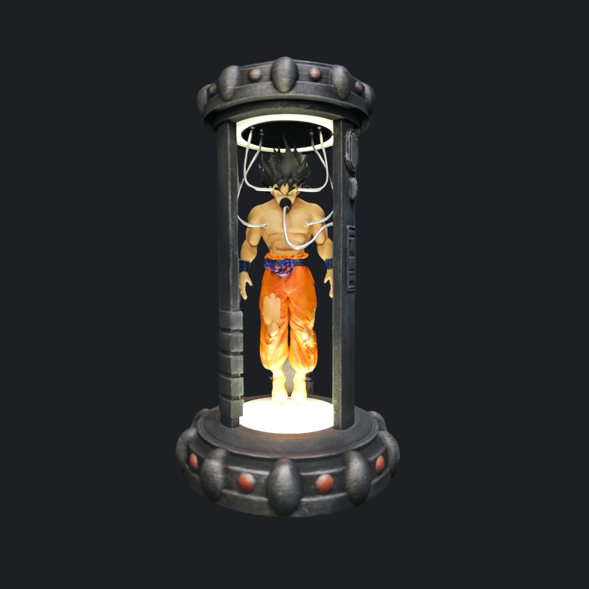 Lámpara Goku Cámara de recuperación con sonido
