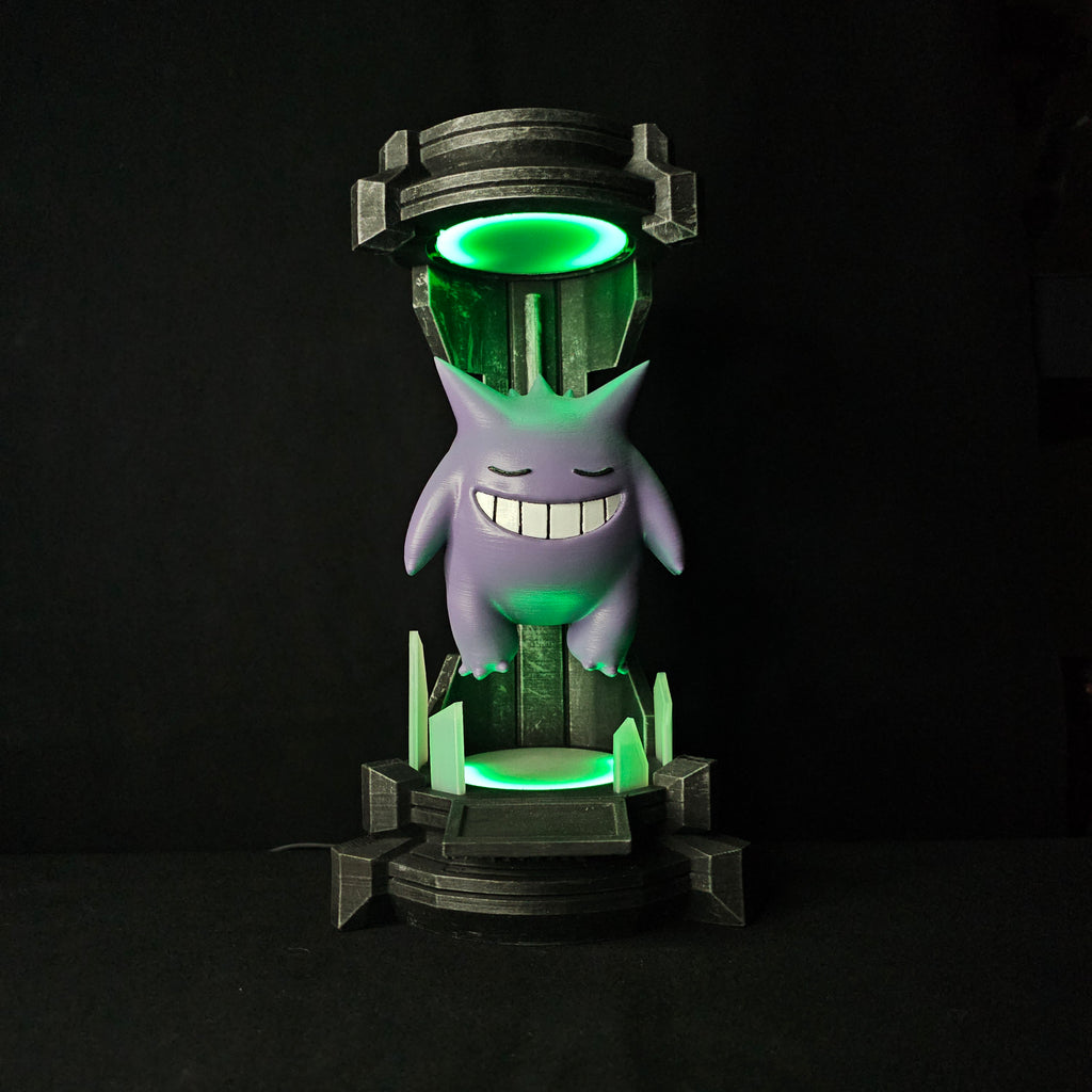 Lámpara Gengar en Incubadora RGB