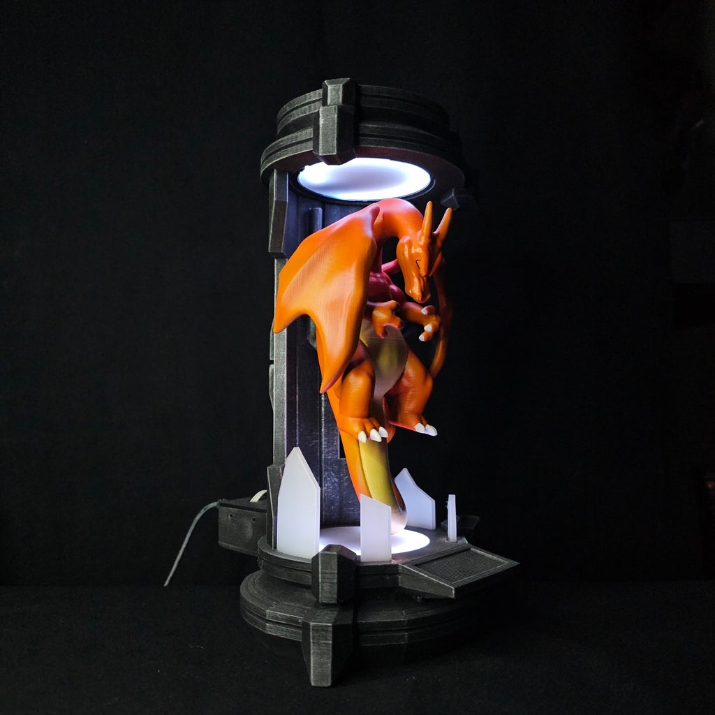 Lámpara Charizard en Incubadora RGB