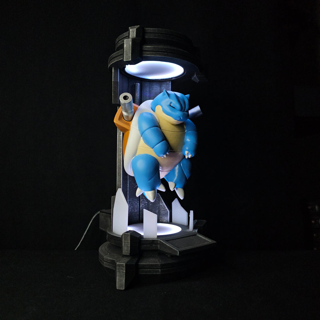 Lámpara Blastoise en Incubadora RGB