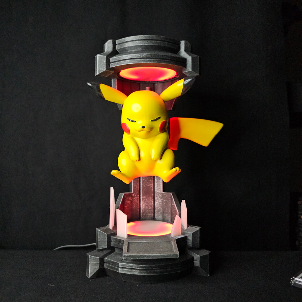 Lámpara Pikachu en Incubadora RGB